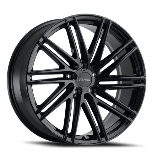 Petrol P1C GB 18x8 +40 5x112mm 72.1mm Gloss Black