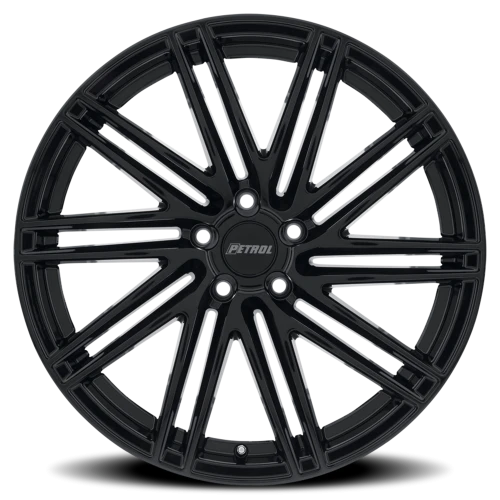 Petrol P1C GB 18x8 +40 5x108mm 72.1mm Gloss Black