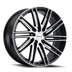 Petrol P1C GBM 17x8 +40 5x110mm 72.1mm Gloss Black Machined Face