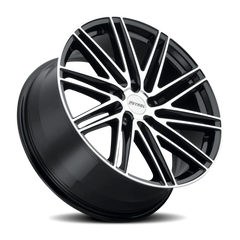 Petrol P1C GBM 18x8 +40 5x112mm 72.1mm Gloss Black Machined Face