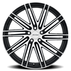 Petrol P1C GBM 17x8 +40 5x112mm 72.1mm Gloss Black Machined Face