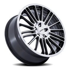 Petrol P1D GBM 20x8.5 +40 5x115mm 72.56mm Gloss Black Machined Face
