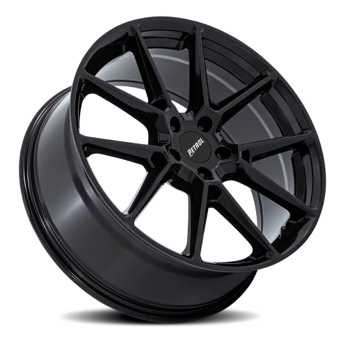 Petrol P1E GB 17x8 +40 5x112mm 72.56mm Gloss Black