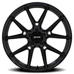 Petrol P1E GB 20x8.5 +35 5x120mm 74.1mm Gloss Black
