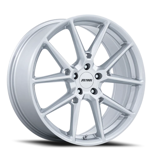 Petrol P1E GS 19x8 +40 5x108mm 72.56mm Gloss Silver