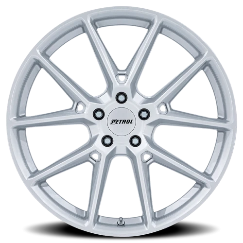 Petrol P1E GS 17x8 +35 5x120mm 74.1mm Gloss Silver