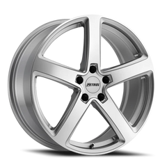 Petrol P2A SL 19x8 +40 5x108mm 72.1mm Silver Machined Cut Face