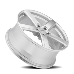 Petrol P2A SL 18x8 +35 5x120mm 76.1mm Silver Machined Cut Face