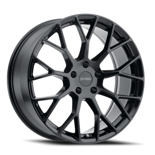 Petrol P2B GB 20x8.5 +40 5x114.3mm 76.1mm Gloss Black