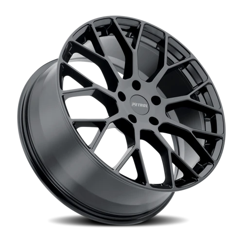 Petrol P2B GB 15x7 +40 5x114.3mm 72.1mm Gloss Black