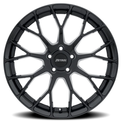 Petrol P2B GB 16x7 +40 5x100mm 72.1mm Gloss Black