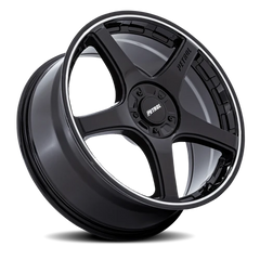 Petrol P2E GBML 20x8.5 +40 5x108mm 72.56mm Gloss Black Machined Lip
