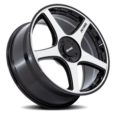Petrol P2E GBM 20x8.5 +40 5x110mm 72.56mm Gloss Black Machined Face