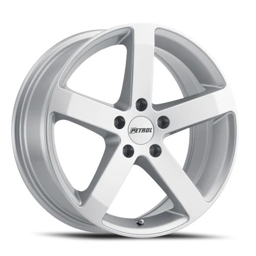 Petrol P3B SL 17x7 +38 5x115mm 76.1mm Gloss Silver