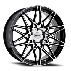 Petrol P3C GBM 17x8 +35 5x120mm 76.1mm Gloss Black Machined Face