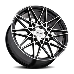 Petrol P3C GBM 20x8.5 +40 5x108mm 72.1mm Gloss Black Machined Face