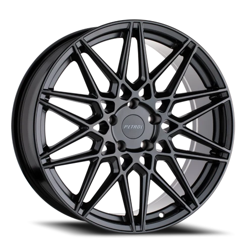 Petrol P3C GB 19x8 +40 5x112mm 66.6mm Semi Gloss Black