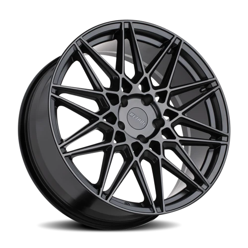 Petrol P3C GB 17x8 +35 5x120mm 76.1mm Semi Gloss Black