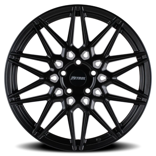 Petrol P3C GB 19x8 +40 5x112mm 66.6mm Semi Gloss Black