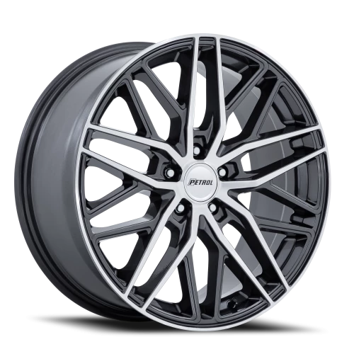 Petrol P3E AD 19x8.5 +40 5x114.3mm Gunmetal Machined Face