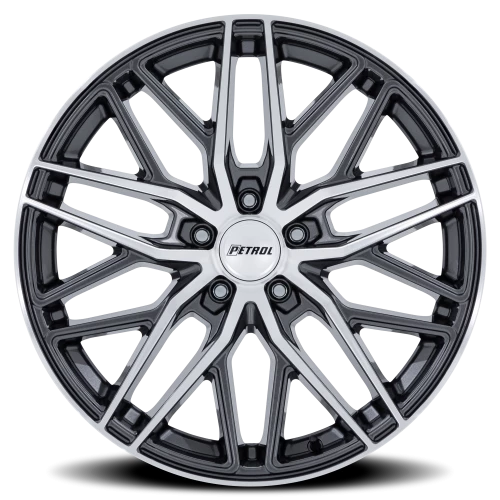 Petrol P3E AD 18x8 +40 5x112mm Gunmetal Machined Face