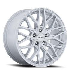 Petrol P3E SD 17x8 +35 5x100mm 72.56mm Gloss Silver Machined Brushed