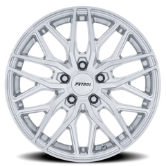 Petrol P3E SD 20x8.5 +40 5x112mm 66.56mm Gloss Silver Machined Brushed