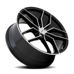 Petrol P5C GBM 17x8 +35 5x120mm 76.1mm Gloss Black Machined Face