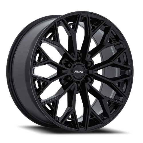 Petrol P5E BX 22x9.5 +30 6x135mm 87.1mm Gloss Black