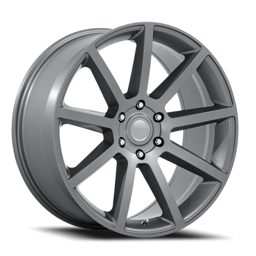 Petrol P6E AX 22x9.5 +30 6x135mm 87.1mm Matte Gunmetal