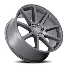 Petrol P6E AX 22x9.5 +25 6x139.7mm 106.1mm Matte Gunmetal
