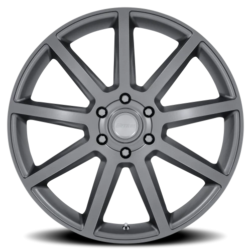 Petrol P6E AX 22x9.5 +25 6x139.7mm 106.1mm Matte Gunmetal
