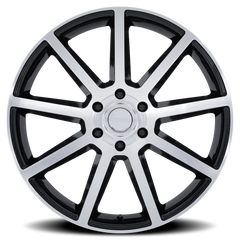 Petrol P6E BD 22x9.5 +25 6x139.7mm 106.1mm Gloss Black Machined Face
