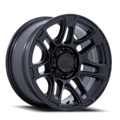 Pro Comp PA204 Roughneck MX 17x8 +20 6x139.7mm 106.1mm Matte Black
