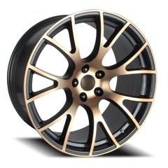Performance Replica PR161 BB 22x11 +18 5x115mm 71.5mm Black Bronze Face