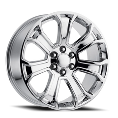 Performance Replica PR166 C 22x9 +24 6x139.7mm 78.3mm Chrome