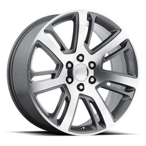 Performance Replica PR171 GM 22x9 +24 6x139.7mm 78.3mm Gunmetal Machined Face