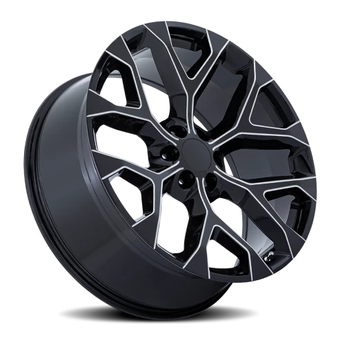 Performance Replica PR177 M 26x10 +24 6x139.7mm 78.1mm Gloss Black Milled