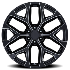 Performance Replica PR177 M 20x9 +24 6x139.7mm 78.1mm Gloss Black Milled
