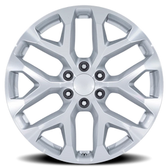 Performance Replica PR177 SM 26x10 +24 6x139.7mm 78.1mm Machined Silver