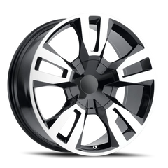 Performance Replica PR188 GBM 20x9 +24 6x139.7mm 78.1mm Gloss Black Machined