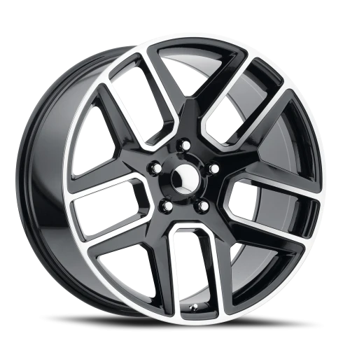 Performance Replica PR192 GBM 22x10 +25 5x139.7mm 78.1mm Gloss Black Machined