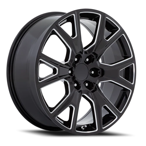Performance Replica PR199 BM 26x10 +31 6x139.7mm 78.1mm Gloss Black Milled