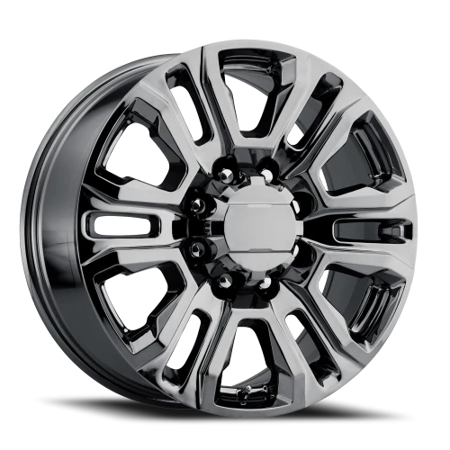 Performance Replica PR207 BC 20x8.5 +47 8x180mm 124.2mm Black Chrome