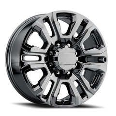 Performance Replica PR207 BC 20x8.5 +47 8x180mm 124.2mm Black Chrome