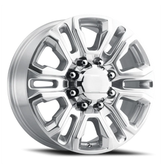 Performance Replica PR207 PO 20x8.5 +47 8x180mm 124.2mm Polished  Clear Coat