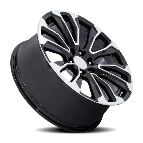Performance Replica PR211 GBM 24x10 +31 6x139.7mm 78.1mm Gloss Black Machined Face