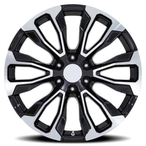 Performance Replica PR211 GBM 26x10 +31 6x139.7mm 78.1mm Gloss Black Machined Face