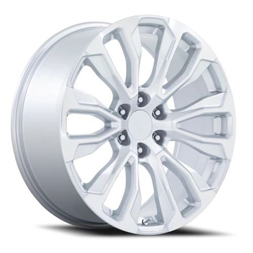 Performance Replica PR211 SL 24x10 +31 6x139.7mm 78.1mm Silver Machined Face