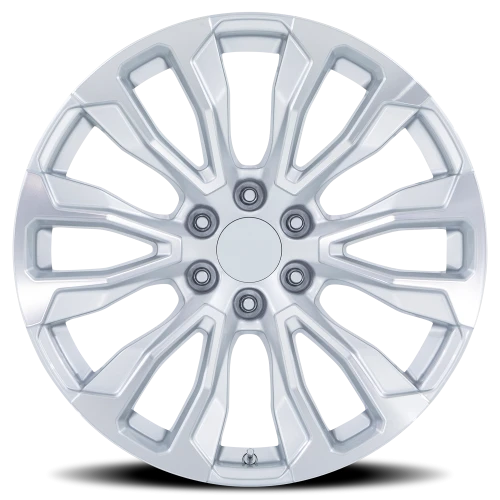 Performance Replica PR211 SL 24x10 +31 6x139.7mm 78.1mm Silver Machined Face